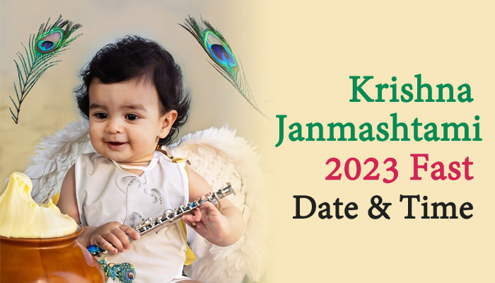 कृष्ण जन्माष्टमी Krishna Janmashtami 2023 ~ व्रत Fast Date - Hindu Panchang